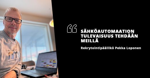 Sähköautomaation tulevaisuus tehdään meillä